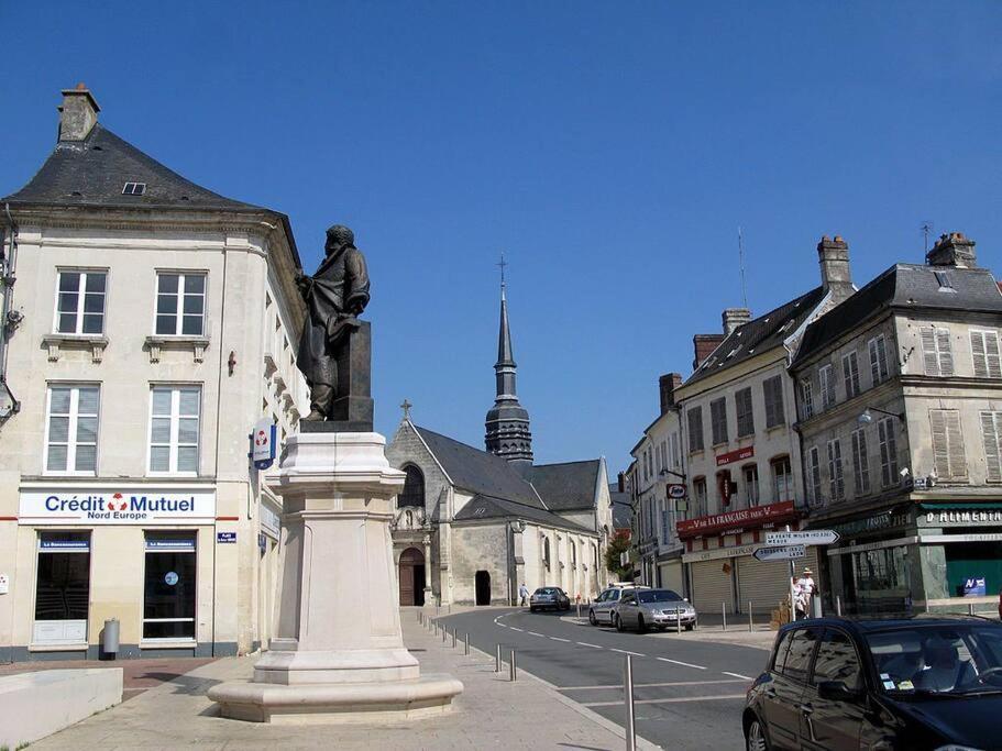 Chez Mily Joli Petit Duplex Plein Centre Villers Cotteret Draps Et Serviettes Fournis Villers-Cotterêts Dış mekan fotoğraf