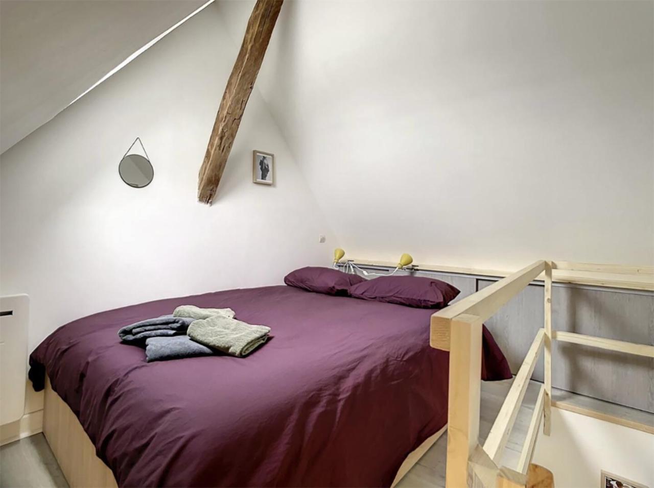 Chez Mily Joli Petit Duplex Plein Centre Villers Cotteret Draps Et Serviettes Fournis Villers-Cotterêts Dış mekan fotoğraf